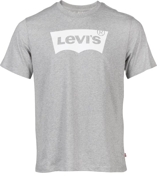 Levi s standard housemark t-shirt grijs wit A28230081, maat M