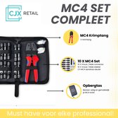 MC4 Krimptang inclusief MC4 Connectoren (8 stuks) en spanners - Set - Krimptang Zonnepanelen