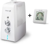 Clean Air Optima® CA-602 - Humidificateur avec ioniseur et Aromathérapie + Hygromètre et thermomètre Clean Air Optima® HT-01W