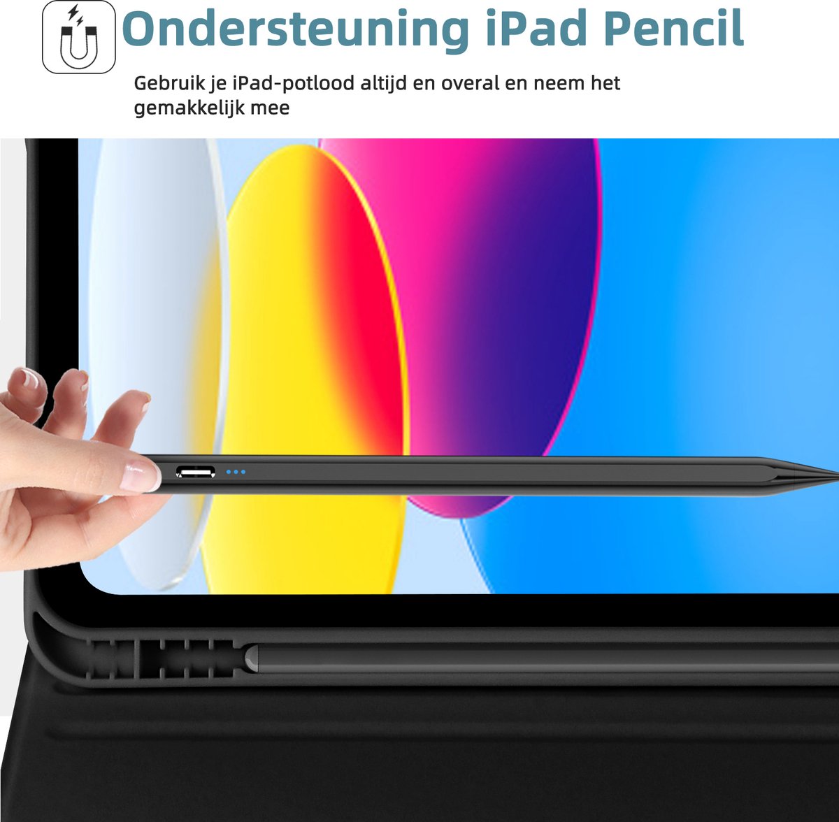 COO Étui pour iPad avec clavier pour iPad 10e génération 10,9