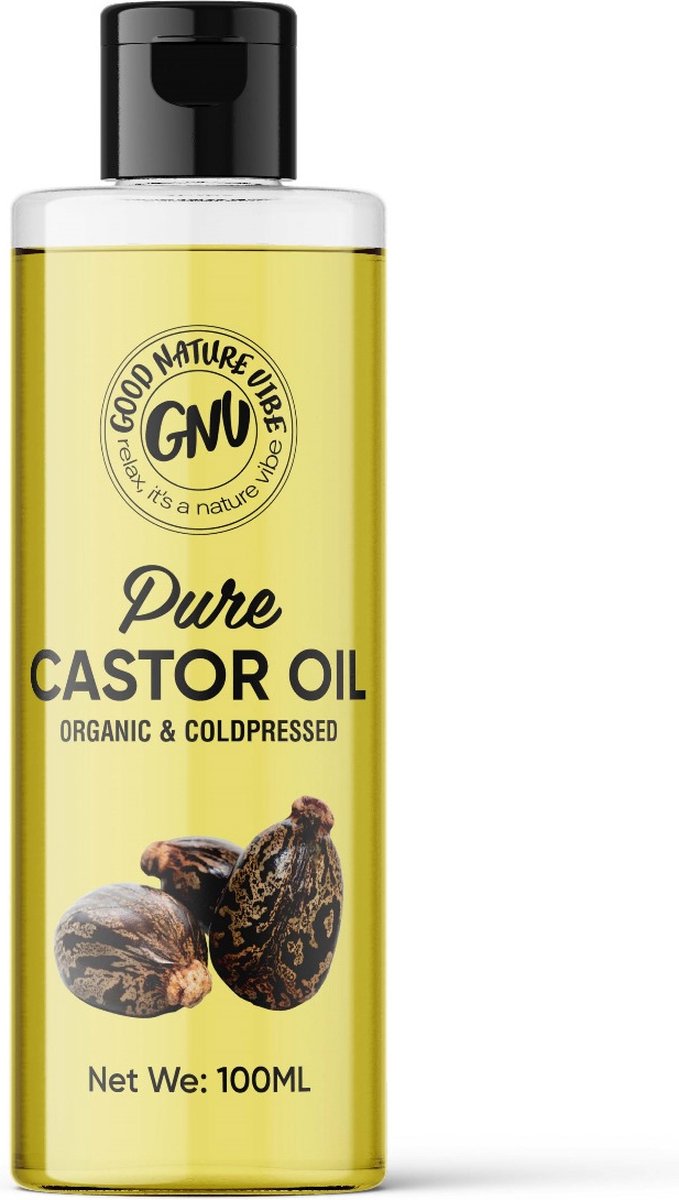 Castor olie haarolie - Puur & Koudgeperst Castor oil - Pure Castorolie voor Huid Haar & gezicht - Baardgroei kit - Natuurlijk alternatief minoxidil - Stimuleert haargroei - 100ML per Wonderolie verpakking