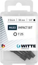 Witte phillips bit MAXX Impact [3x] 1/4" PH 3 38mm