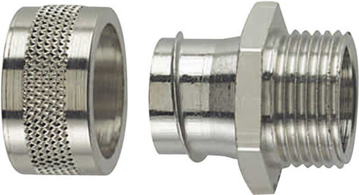 HellermannTyton 166-31001 PSC12-FM-M16 Slangbevestiging Metaal M16 10.20 mm Recht 1 stuk(s)