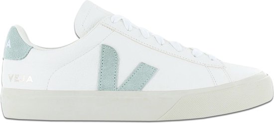 VEJA Campo Chromefree Leather - Dames Sneakers Schoenen Leer Wit CP0502485A - Maat EU 39 US 8