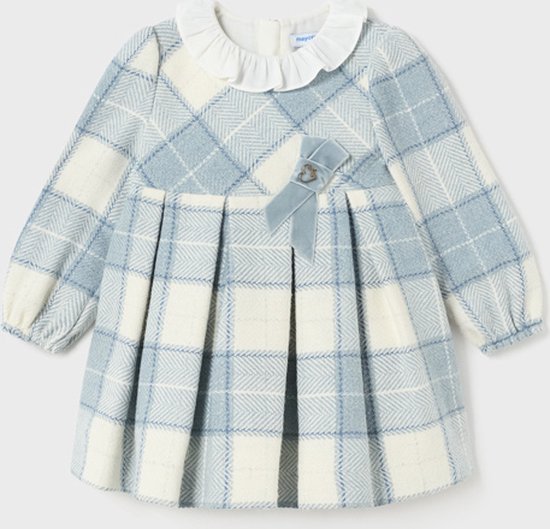 Mayoral Plaid dress H.Bluebell 6 md