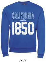 SweatShirt 2-359-30 California1850 - Blauw, L