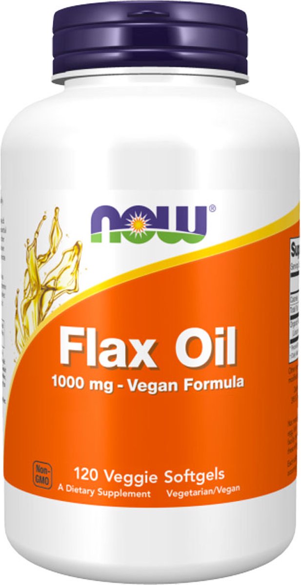 Goedkoopste Flax Oil 1000mg Vegan Formula 120v-gels