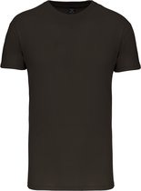 Dark Khaki 2 Pack T-shirts met ronde hals merk Kariban maat 4XL