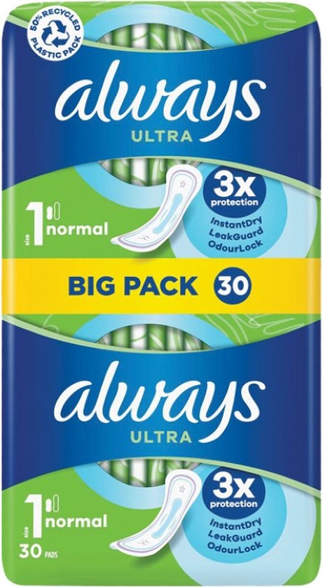 Always Ultra Normal 30 stuks — Voordeelpak