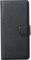 Multimedia & Accessoires PU Lederen Wallet Book Case Hoesje geschikt voor Apple iPhone 15 Pro – Zwart - Portemonnee – Met Stand – Kaarthouder – Pasjes Houder – Magneet Sluiting – Bookcase