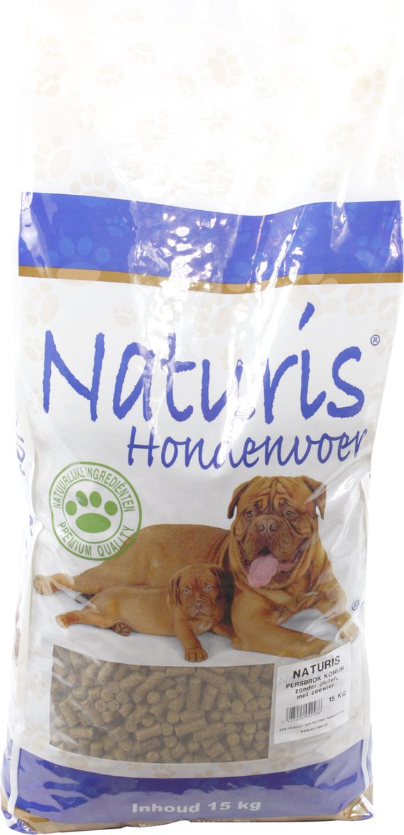 Naturis Naturis - Brok Konijn Hondenvoer 15 KG