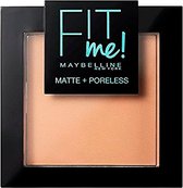 Maybelline New York - Fit Me Matte + Poreless Powder - 220 Natural - Matterend Poeder welke Poriën Zichtbaar Verkleind - 9 gr.