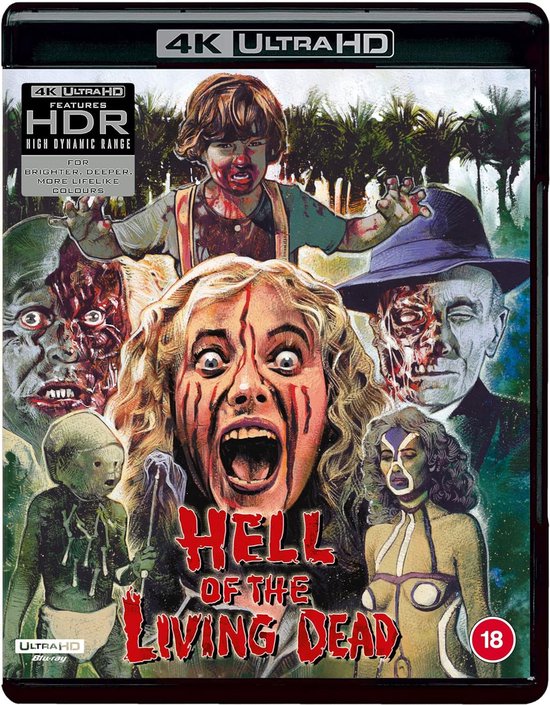 Hell of the Living Dead - 4K UHD + blu-ray - Import zonder NL OT