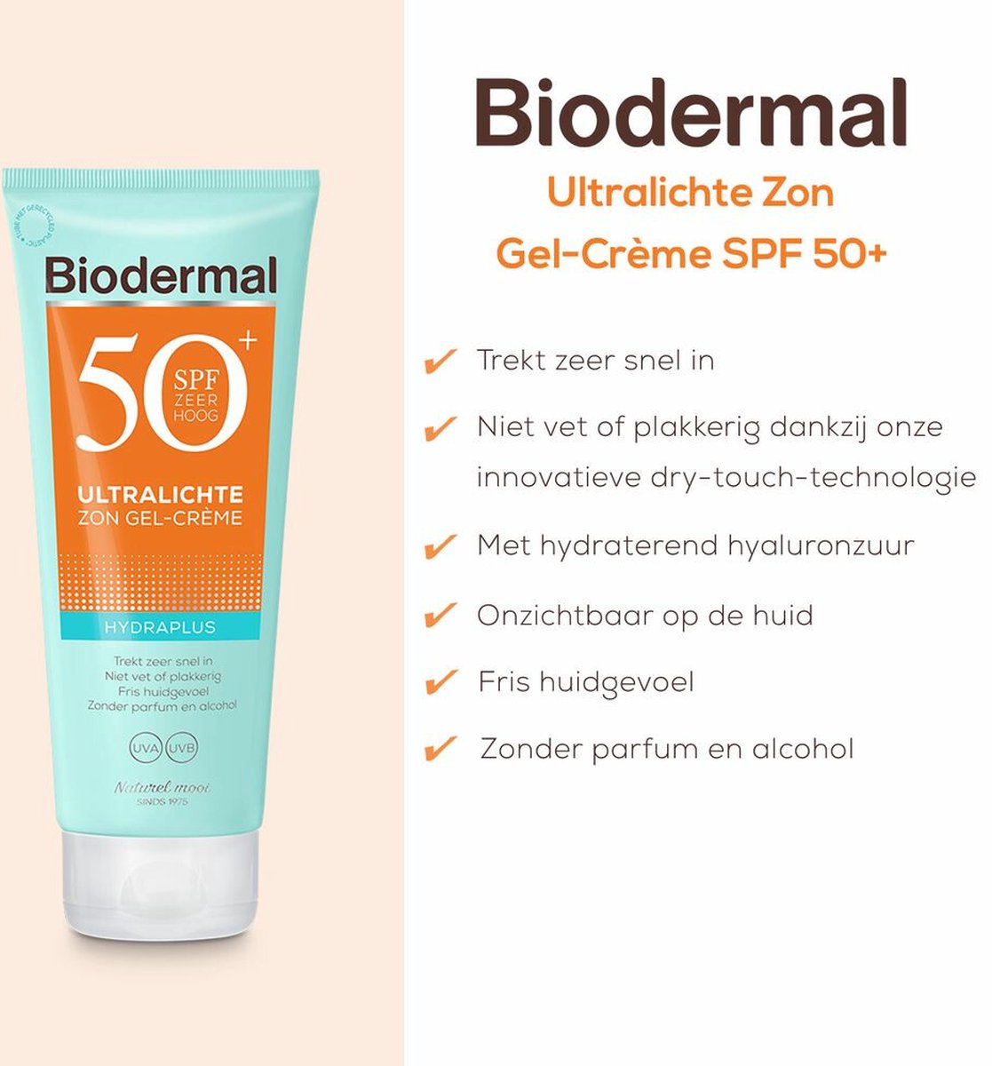 Bol.com Ultralichte Gel-Crème SPF 50+ aanbieding