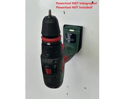 Houder geschikt voor Bosch Groen ALL 18V Tools - Toolhouder - Wandbevestiging - Wall Mount - Power Tool NIET Inbegrepen!