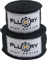 Fluory Boksbandages 500 cm Zwart