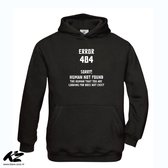 Klere-Zooi - Error 404 - Kids Hoodie - 164 (14/15 jaar)