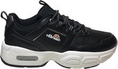 Ellesse - Mindy PU - Mt 40 - veter sneakers - hoge witte zolen - zwart