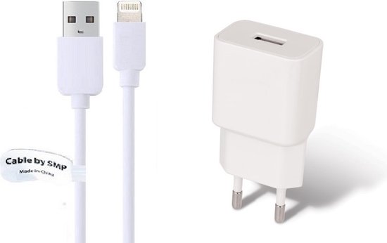 2A lader + 2,0m Micro USB kabel. Oplader adapter geschikt voor o.a. Kobo eReader Nia, Clara HD, Forma, Glo, Libra H2O Touch, Touch 2, Vox (Niet voor Kobo model Wifi)
