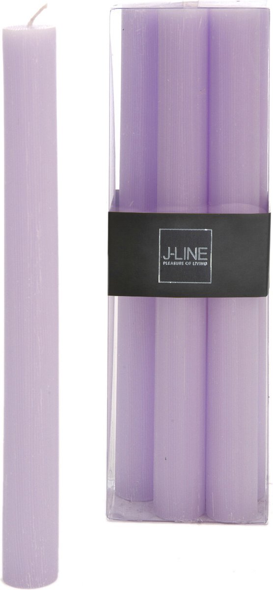 J-Line tafelkaars - lavendel - 9U - doos van 6 Paars