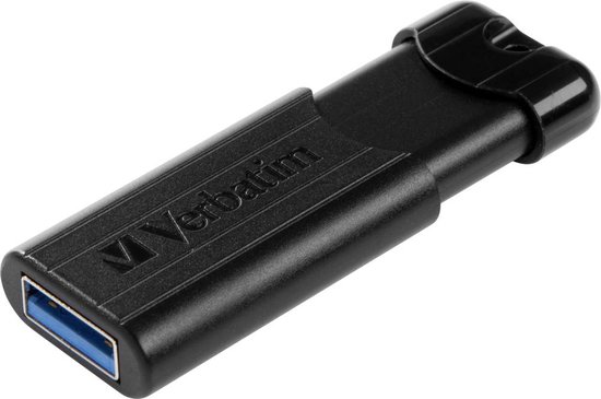 Verbatim Pin Stripe 3.0 USB-stick 256 GB Zwart 49320 USB-A 3.2 Gen 1