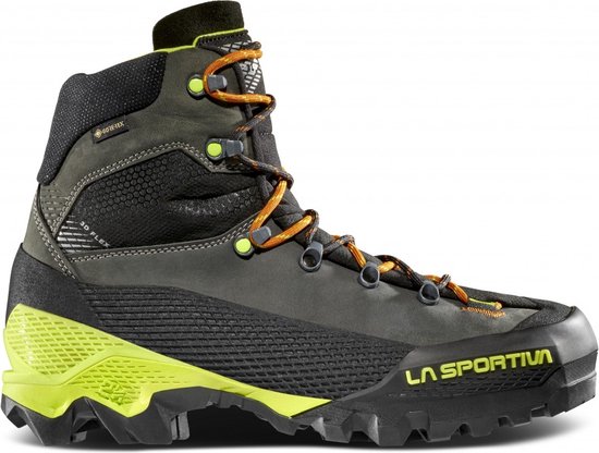 La Sportiva Aequilibrium LT GTX - Chaussures de montagne - Homme Carbone / Lime Punch 44