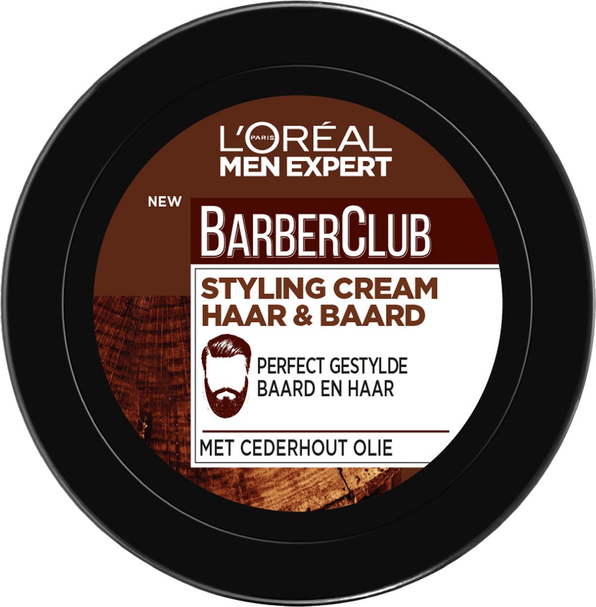 L'Oréal Paris Men Expert BarberClub Beard & Hair Styling Cream - 75ml - L’Oréal Paris Men Expert