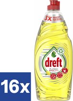 Dreft Platinum Lemon Afwasmiddel - 16 x 625 ml