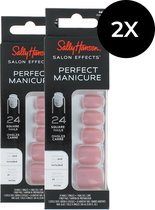 Sally Hansen Perfect Manicure 24 Square Nails (2 x ) - Pink clay