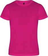 Pack 3 Chemise de sport unisexe Fuchsia manches courtes marque Camimera Roly taille XL