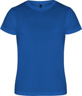 3 Pack Kobalt Blauw unisex sportshirt korte mouwen Camimera merk Roly maat XXL