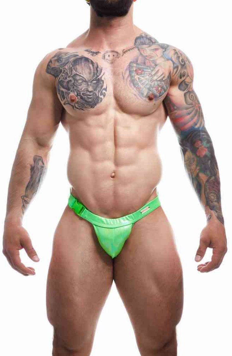 Goedkoopste CUT4MEN - Emerald Clip Tanga Brief Heren Ondergoed - L - Groen