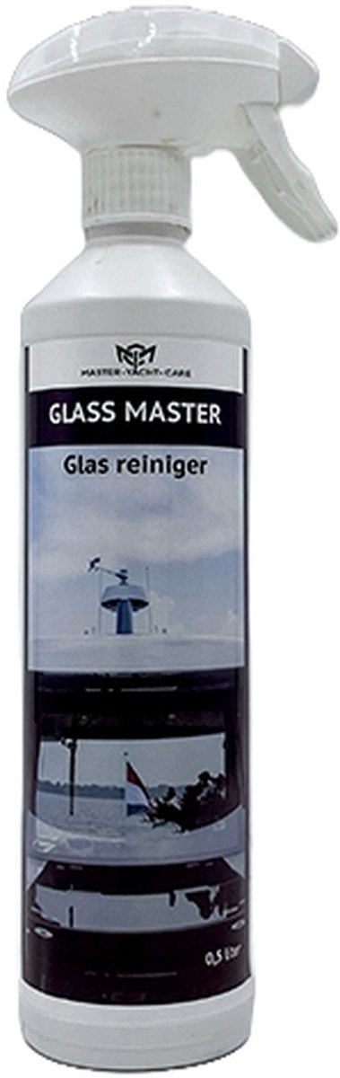 Glass-Glas- Master Yacht Care - Ramen reiniger - spiegel schoonmaakmiddelen - tegels en emaile reiniger - streeploos resultaat - bootramen schoonmaakmiddel - Keramische kookplaat reiniger - aanrechtbladen reiniger - glas reiniger