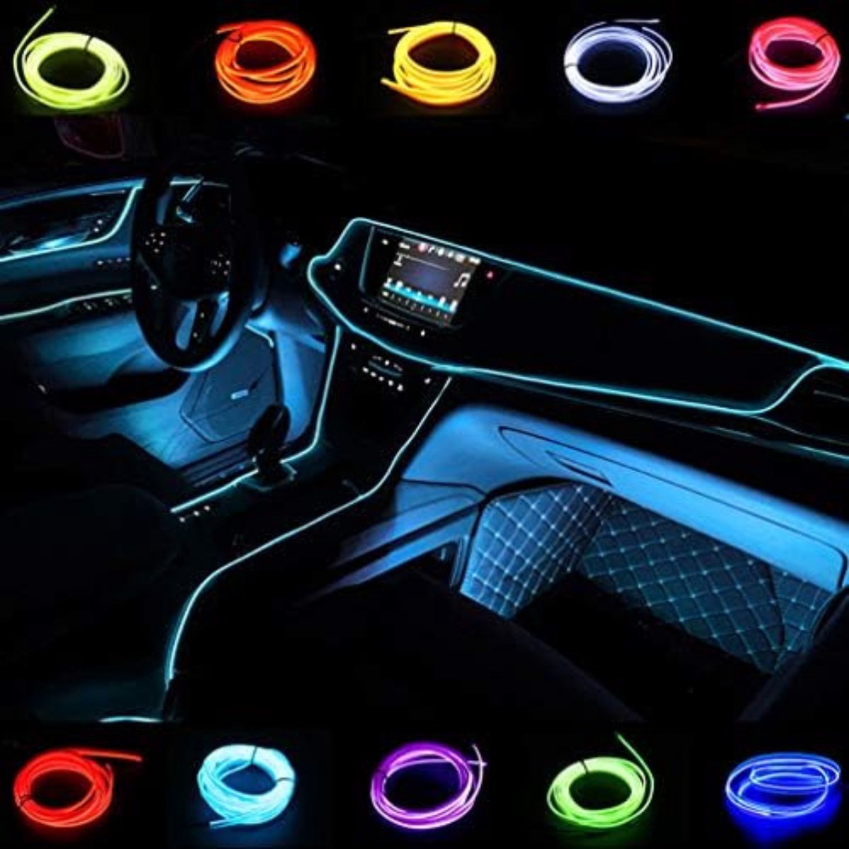 Auto Interieur Accesoires - Auto Accessoires Verlichting - Auto Interieur Verlichting - Auto Interieur Decoratie
