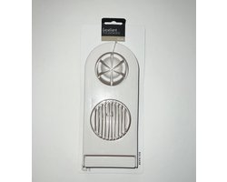 Excellent Houseware - Egg Slicer - Eiersnijder - Ei - Snijder - 2 in 1 - Wit