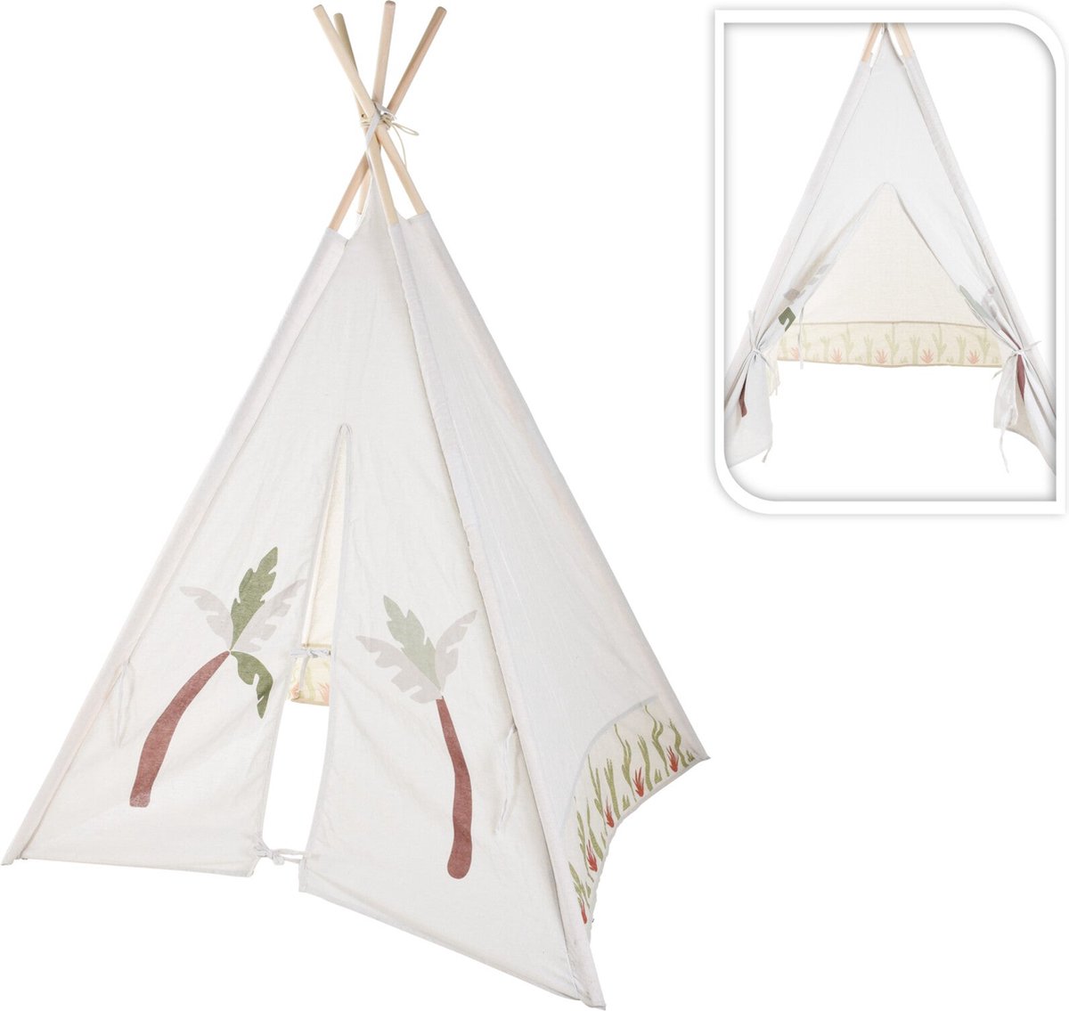 Konges Slöjd Speeltent Tipi Cactus 103x160cm Tent