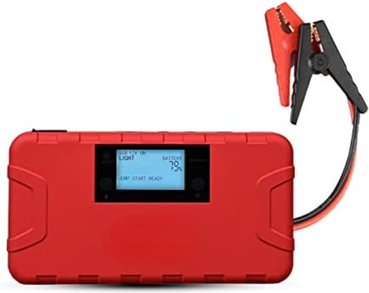 Startkabels Met Accu Jumpstarter Voor Auto Starthulp bol