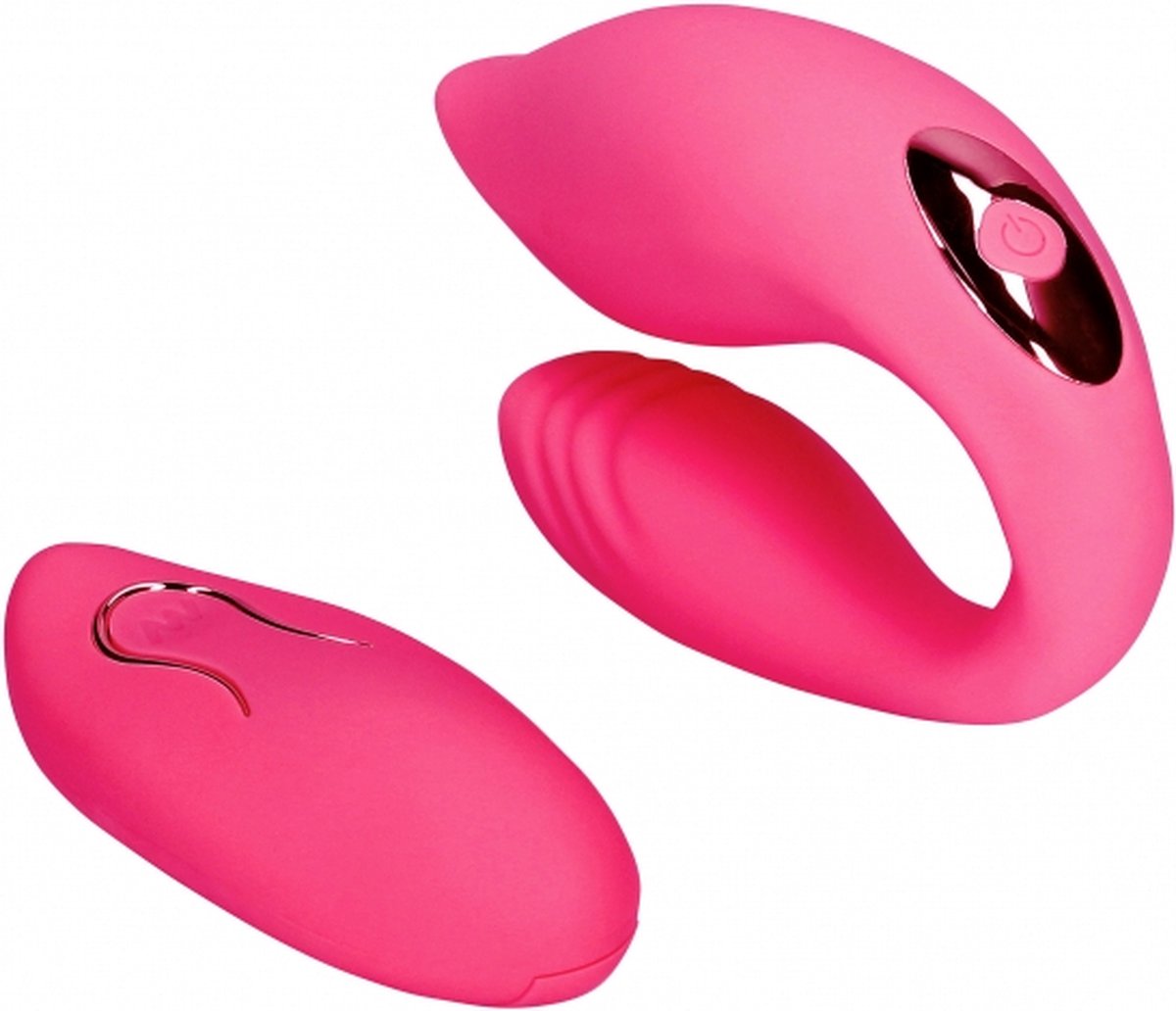 Goedkoopste Couple Toy with Remote Control - Wild Strawberry
