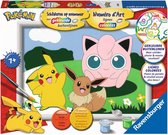Ravensburger Schilderen op Nummer Pokémon - Hobbypakket