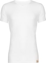 RJ Bodywear The Good Life - Smart T-shirt V-hals - wit -  Maat M