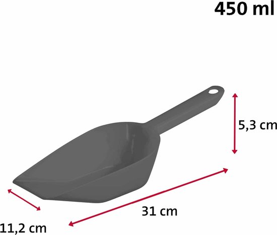 Pala Da Forno Westmark Halvar - 450 Ml, Plastica Senza BPA, Bianca, Con Scala Di Misurazione - Foto 6
