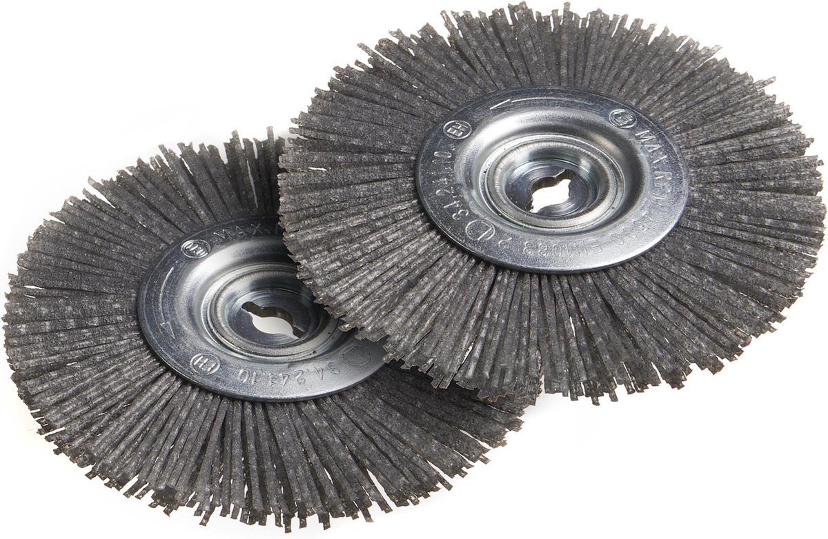Gartenmeister Borstels, nylon, set van 2 voor 968744 2 in 1 joint turbo met opvangbakje