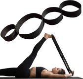 4 lussen stretchband weerstandsband thuistraining weerstandsbanden voor yoga, pilates, oefenlus rekkracht
