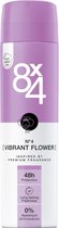 8x4 deodorant - No. 4 Vibrant Flower 150 ml