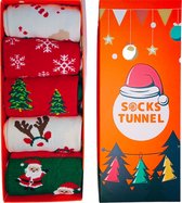 Socks Tunnel - 5 Paar - Heren Dames Sokken - Maat 36-44 - Happy Socks