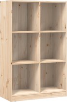 vidaXL-Boekenkast-70x33x110-massief-grenenhout