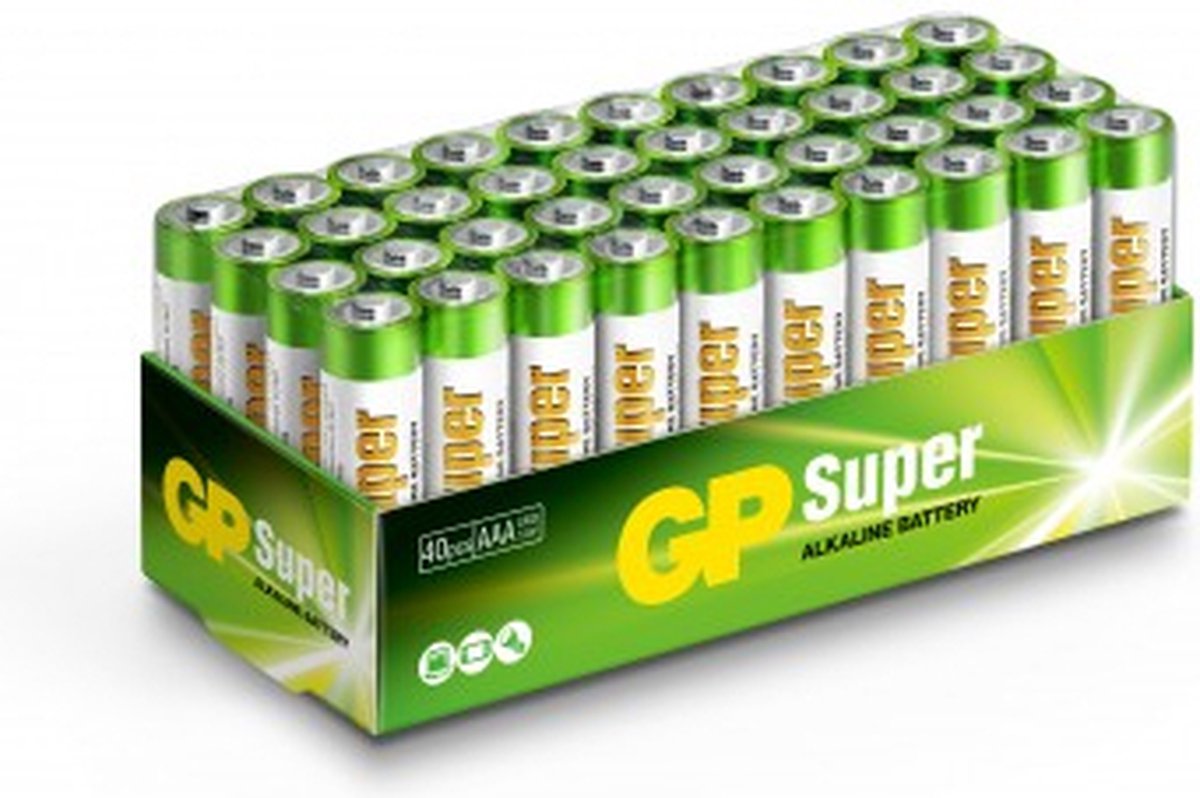 GP Batteries Super Alkaline 24A/LR03 Wegwerpbatterij AAA