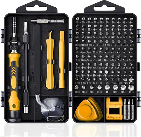 Computer - Reparatie Kit - 115 In 1 - Magnetische - Laptop Schroevendraaier Kit - Precisie Schroevendraaier Set, kleine Impact Schroevendraaier set met - Case