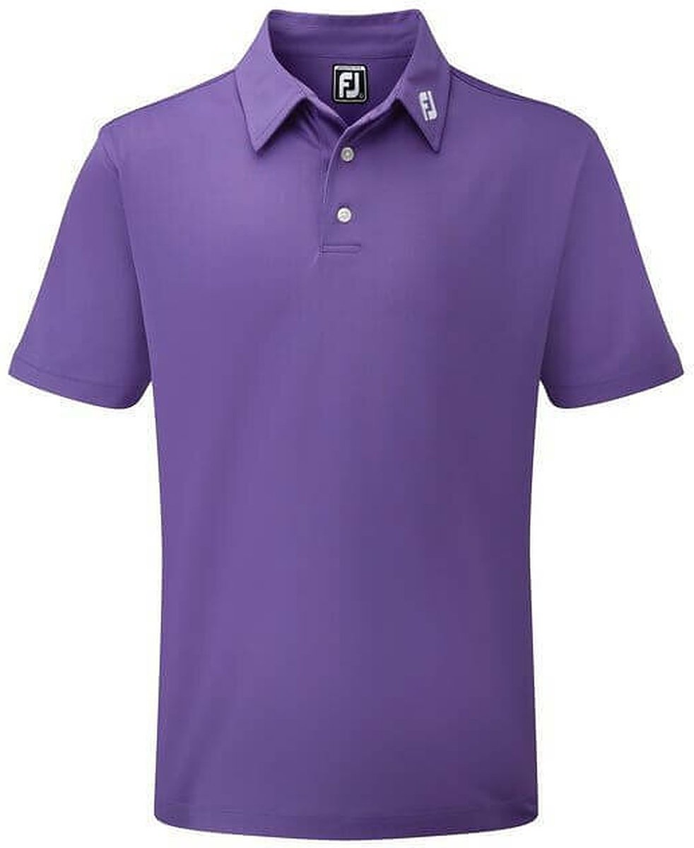 Footjoy Stretch Pique Polo Shirt Lila Maat L
