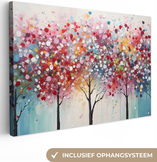 FajerminArt Ingelijste Wanddecoratie Canvas Prints, Groot Abstract